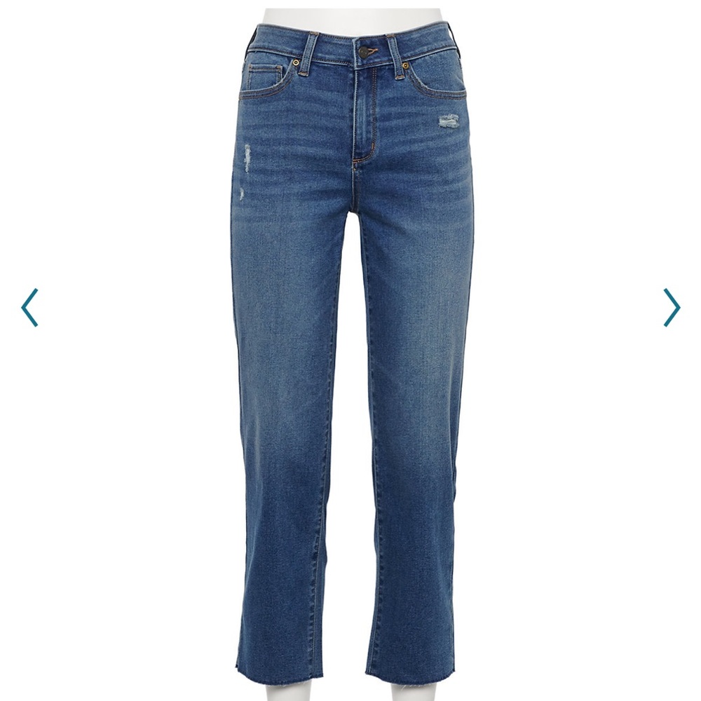 Straight Cropped Jean